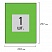 превью Этикетка самоклеящаяся 210×297 мм, 1 этикетка, зеленая, 80 г/м2, 50 листов, STAFF