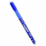 Ручка гелевая стираемая Carioca «Oops» синяя, грип, 0.7мм