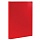 Папка 20 вкладышей STAFF, эконом, красная, 0,5 мм