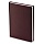 Ежедневник недатированный Альт Velvet искусственная кожа A5+ 136 листов бордовый (146×206 мм)