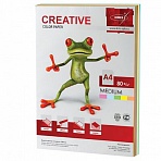 Бумага CREATIVE color (Креатив), А4, 80 г/м2, 100 л. (5 цв. х20 л. ), цветная медиум