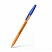 превью Ручка шариковая неавтоматическая ErichKrause R-301 Orange Stick синяя (толщина линии 0.35 мм)