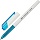 Ручка шариковая неавтоматическая Deli Arrow синяя (толщина линии 0.7 мм)