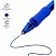 превью Ручка шариковая OfficeSpace «Nord» синяя, 0.7мм, грип, на масляной основе, штрихкод