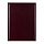 Ежедневник недатированный коричневый, А5.140×200мм,136л, ATTACHE Soft touch