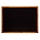 Доска меловая настенная Attache Non magnetic 42×59 см черная в деревянной раме