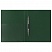 превью Папка с металлическим скоросшивателем и внутренним карманом BRAUBERG "Диагональ", темно-зеленая, до 100 листов, 0,6 мм