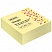 превью Стикеры Attache Simple 76×76 мм неоновые желтые (1 блок, 400 листов)