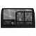 превью Подставка-органайзер металлическая BRAUBERG, 7 секций, 125×220х140 мм, черная