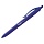 Ручка шариковая автоматическая масляная Milan Silver синяя (толщина линии 1 мм)