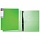 Папка на 4 кольцах HATBER HD, 25 мм, 'Неоново-зеленая', до 120 листов, 0,9 мм, 4AB4 02034