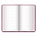 превью Бизнес-блокнот BRAUBERG, А7+, 95×145 мм, «Select», зернистый кожзаменитель, резинка, линия, 64 л., красный