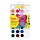 Краски акварельные JOVI (Испания), 18 цветов, с кистью, пластиковая коробка, европодвес