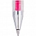 превью Ручка гелевая Crown «Hi-Jell Color» розовая, 0.7мм