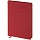 Ежедневник недатир. A5, 136л., кожзам, OfficeSpace «Grace», красный, цветной срез