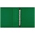 превью Папка на 4 кольцах СТАММ «Кристалл» А4, 40мм, 700мкм, пластик, зеленая
