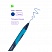 превью Ручка шариковая автоматическая Berlingo «Riteline», синяя, 0.7мм, грип, корпус ассорти