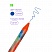 превью Ручка шариковая автоматическая Berlingo «Collision» синяя, 0.7мм, грип, рисунок на корпусе, 3шт., PET-бокс с ЕП