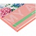 превью Скетчбук 80л. А5 7БЦ BG «Цветущая гортензия», матовая ламинация, розовый блок