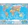 Настенная карта Мир 1.6×1.2м 1:22млн политическая