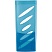 превью Лоток для бумаг вертикальный СТАММ «Тропик», тонированный голубой, ширина 110мм