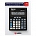 превью Калькулятор настольный Eleven Business Line CDB1601-BK, 16 разрядов, двойное питание, 155×205×35мм, черный