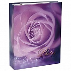Фотоальбом 304 фото 10×15см, ArtSpace «Purple rose», ПП карман