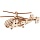 Конструктор деревянный ТРИ СОВЫ «Вертолет Робин», 16×5×7см, 42 детали, пакет с еврослотом