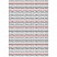 превью Упаковочная бумага белый крафт 70×100см, MESHU «Spirals and lines», 70г/м2
