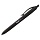 Ручка шариковая автоматическая масляная Milan P1 черная (толщина линии 1 мм)