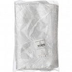 Пакет-майка ПНД прозрачный 18 мкм (32+20×68 см, 100 штук в упаковке)
