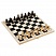 превью Набор игр ТРИ СОВЫ 3в1 «Нарды, шашки, шахматы», обиходные, деревянные с деревянной доской 40×40см