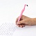превью Ручка фигурная шариковая ЮНЛАНДИЯ «Фламинго», мягкий силиконовый корпус, ассорти, СИНЯЯ, пишущий узел 0.7 мм