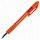 Ручка шариковая автоматическая с грипом BRAUBERG SUPER, СИНЯЯ, корпус оранжевый, узел 0.7 мм, линия письма 0.35 мм