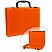 превью Портфель-кейс 1 отделение Стамм, A4, 275×375×57мм, на защелках, оранжевый
