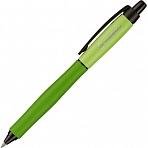 Ручка гелевая автоматическая Stabilo Palette XF синяя (толщина линии 0.35 мм, зеленый корпус)