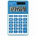 превью Калькулятор карманный BRAUBERG PK-608-BU (107×64 мм), 8 разрядов, двойное питание, СИНИЙ