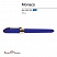 превью Ручка шариковая неавтоматическая Bruno Visconti Monaco синяя (синий/фиолетовый корпус, толщина линии 0.4 мм)