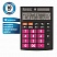 превью Калькулятор настольный BRAUBERG ULTRA COLOR-12-BKWR (192×143 мм), 12 разрядов, двойное питание, ЧЕРНО-МАЛИНОВЫЙ