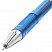 превью Ручка гелевая BRAUBERG «Income», корпус тонированный синий, игольчатый пишущий узел 0.5 мм, синяя