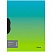 превью Папка с пластиковым клипом Berlingo «Radiance» А4, 450 мкм, голубой/зеленый градиент