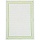 Сертификат-бумага А4  Attache зеленая рамка с водяными знаками, 25шт/уп
