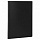 Папка с пластиковым скоросшивателем STAFF, черная, до 100 листов, 0.5 мм, 229231