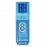 превью Флеш-память SmartBuy Glossy series 8Gb USB 2.0 голубая