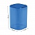 превью Подставка-стакан СТАММ «Фаворит», пластиковая, квадратная, тонированная синяя