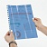 превью Обложки для переплета BRAUBERG, комплект 100 шт., А4, пластик 150 мкм, прозрачно-синие