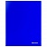превью Папка на 2 кольцах BRAUBERG «Neon», 25 мм, внутренний карман, неоновая, синяя, до 170 листов, 0.7 мм