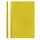 Скоросшиватель пластиковый STAFF, А4, 100/120 мкм, желтый