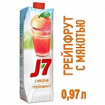 Сок J7 грейпфрут, 0,97л