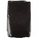 Мешки для мусора на 180 л черные (ПВД, 30 мкм, 50 штук в рулоне, 90×110 см)